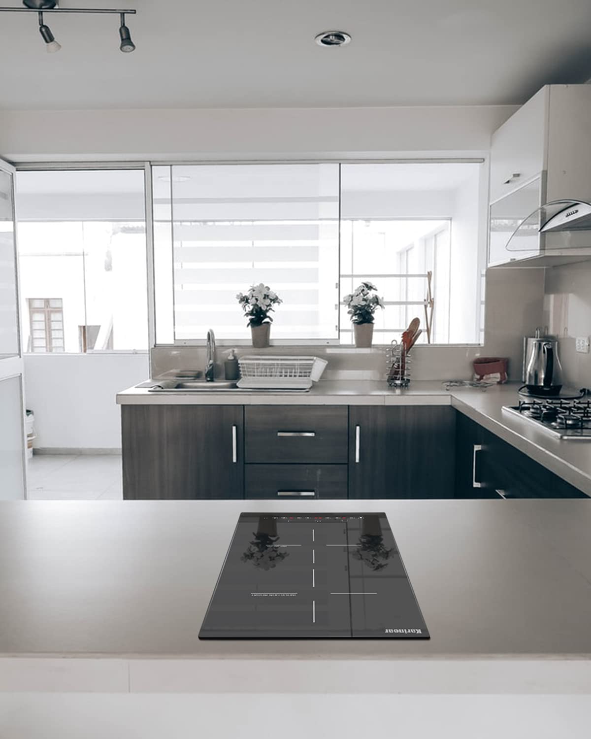 Karinear 12 Inch Induction Coo - đánh giá và giá Timer Dual Outlet
