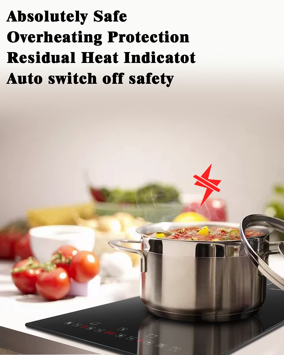 Karinear 12 Inch Induction Coo - đánh giá và giá Timer Dual Outlet