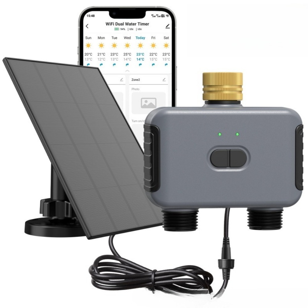 WiFi Dual Outlet Smart Water T - đánh giá và giá Timer Dual Outlet
