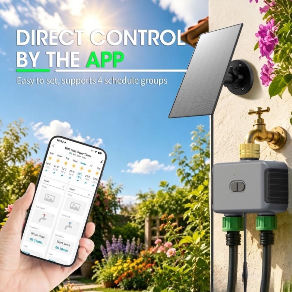 WiFi Dual Outlet Smart Water T - đánh giá và giá Timer Dual Outlet