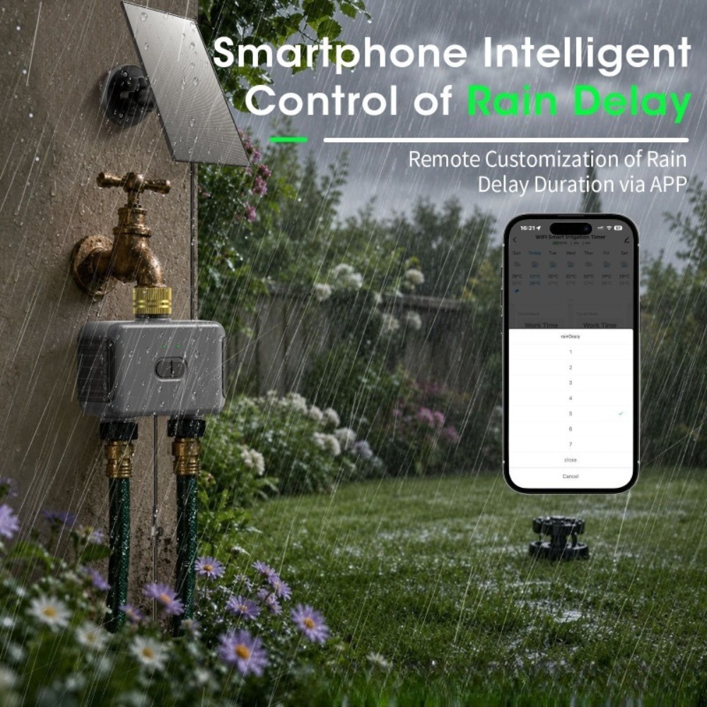WiFi Dual Outlet Smart Water T - đánh giá và giá Timer Dual Outlet