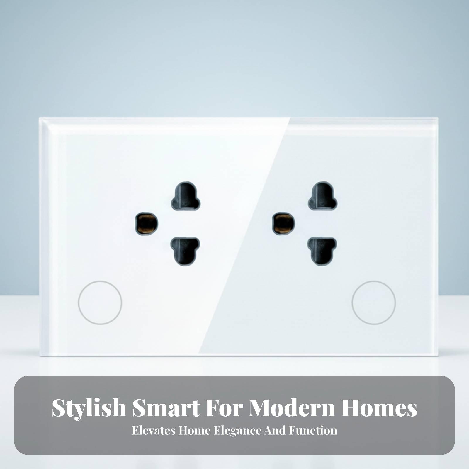 Matter Enabled Wifi Wall Socke - đánh giá và giá Timer Dual Outlet