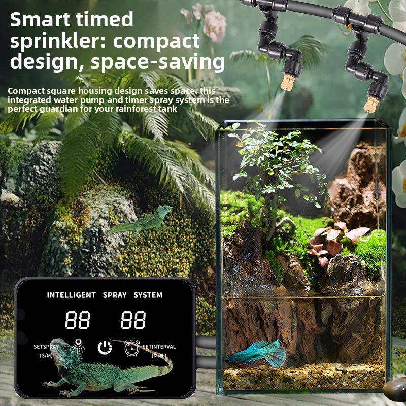 Rainforest terrarium mini mist - đánh giá và giá Misting Nozzle Reptile