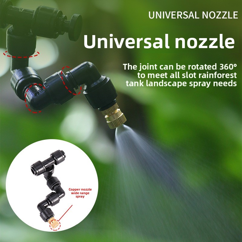 Rainforest terrarium mini mist - đánh giá và giá Misting Nozzle Reptile